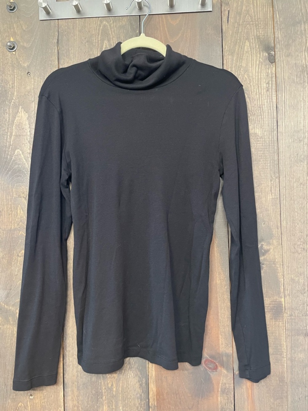 Splendid Black Long Sleeve Turtleneck